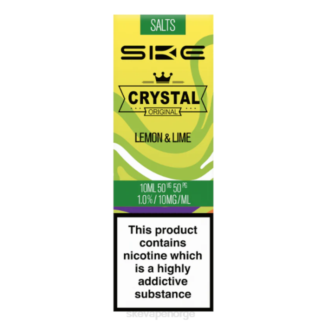SKE 2024 | SKE krystall nic salt - 10 ml sitron lime 2DJR116
