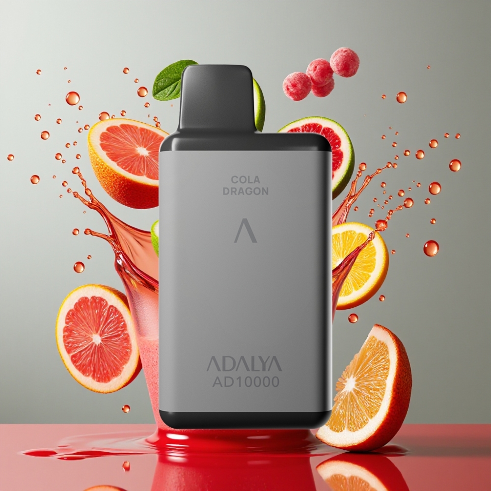 Adalya AD 10000 Puffs Love Norge Engros Romgrå PC Aluminium Silkeskjerm Ladbar USB-C