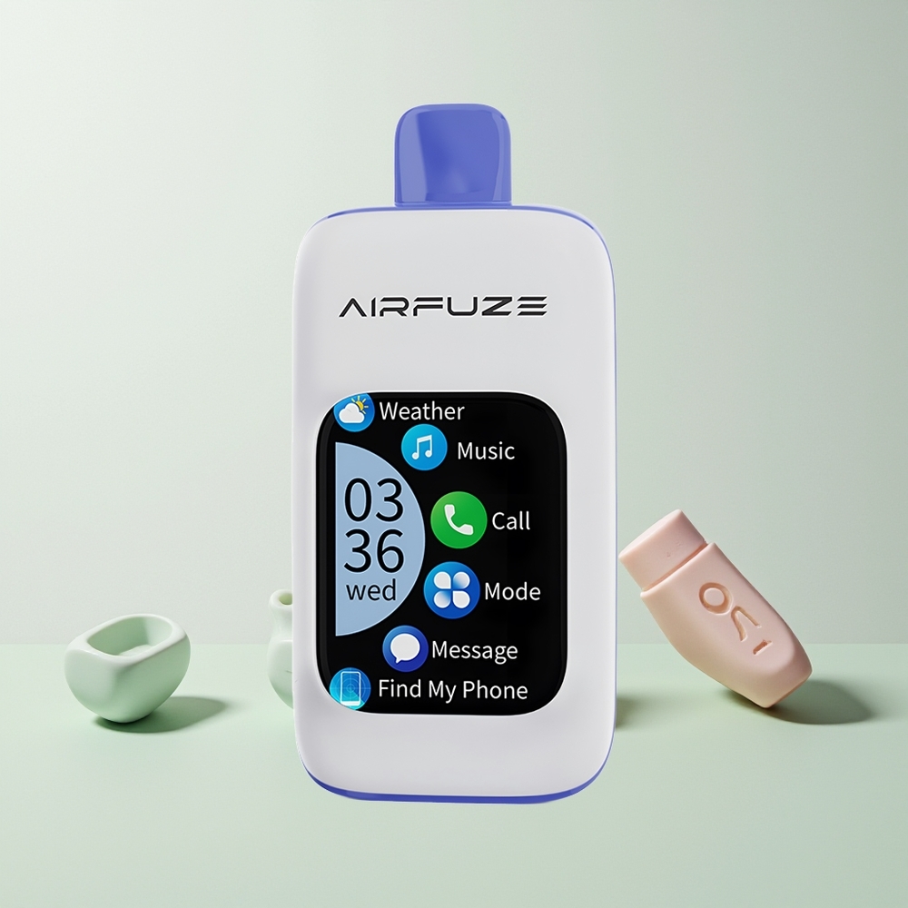 AirFuze Smart 30000 Puffs Norge Engros 2.01"TFT Touch Skjerm Type-C 900mAh Miami Mynte