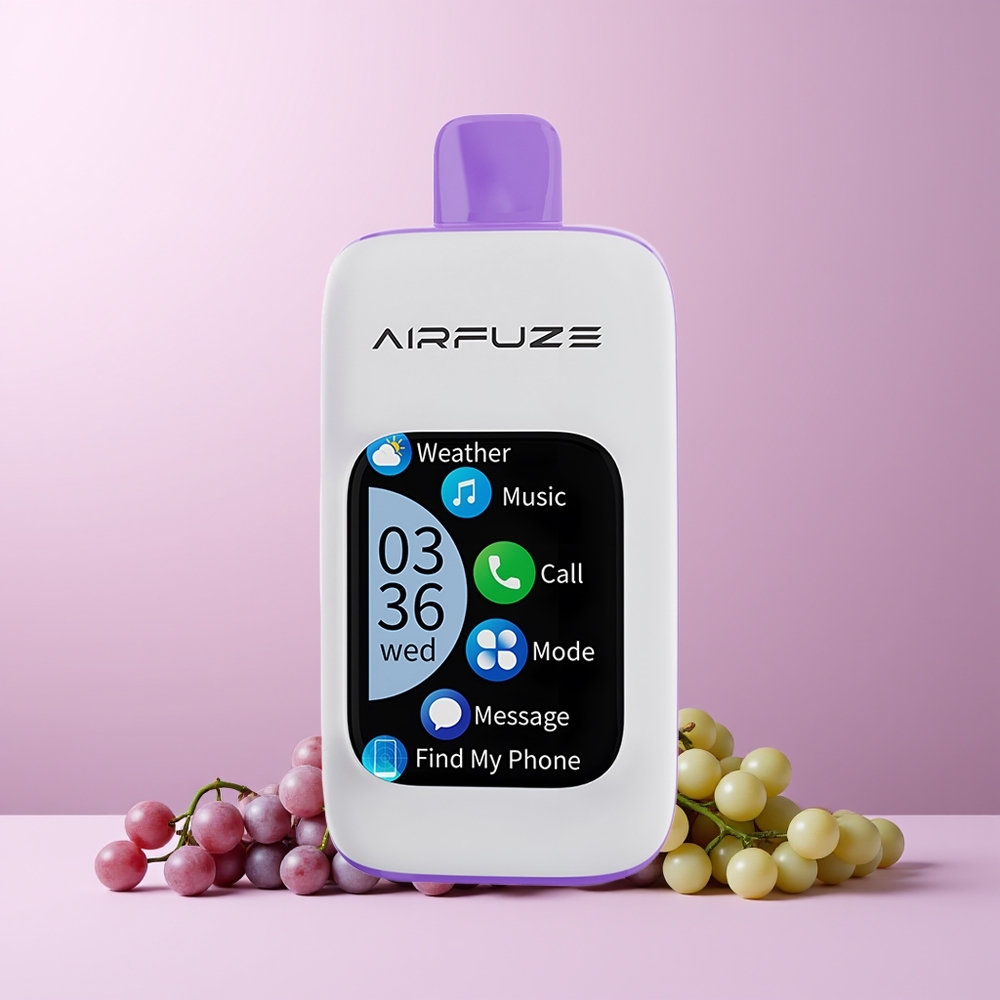 AirFuze Smart 30000 Puffs Norge Engros 2.01"TFT Type-C 900mAh Druesprengt