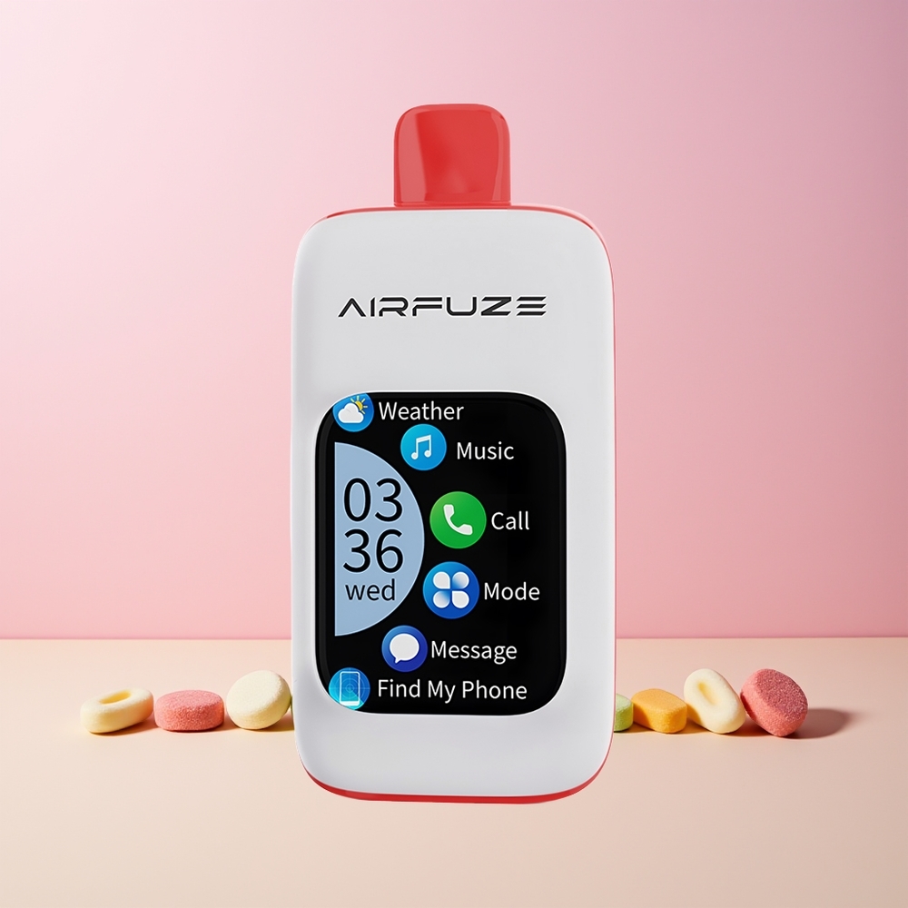 AirFuze Smart 30000 Puffs Norge Engros 5% Nikotin 900mAh Type-C Sur Gummy