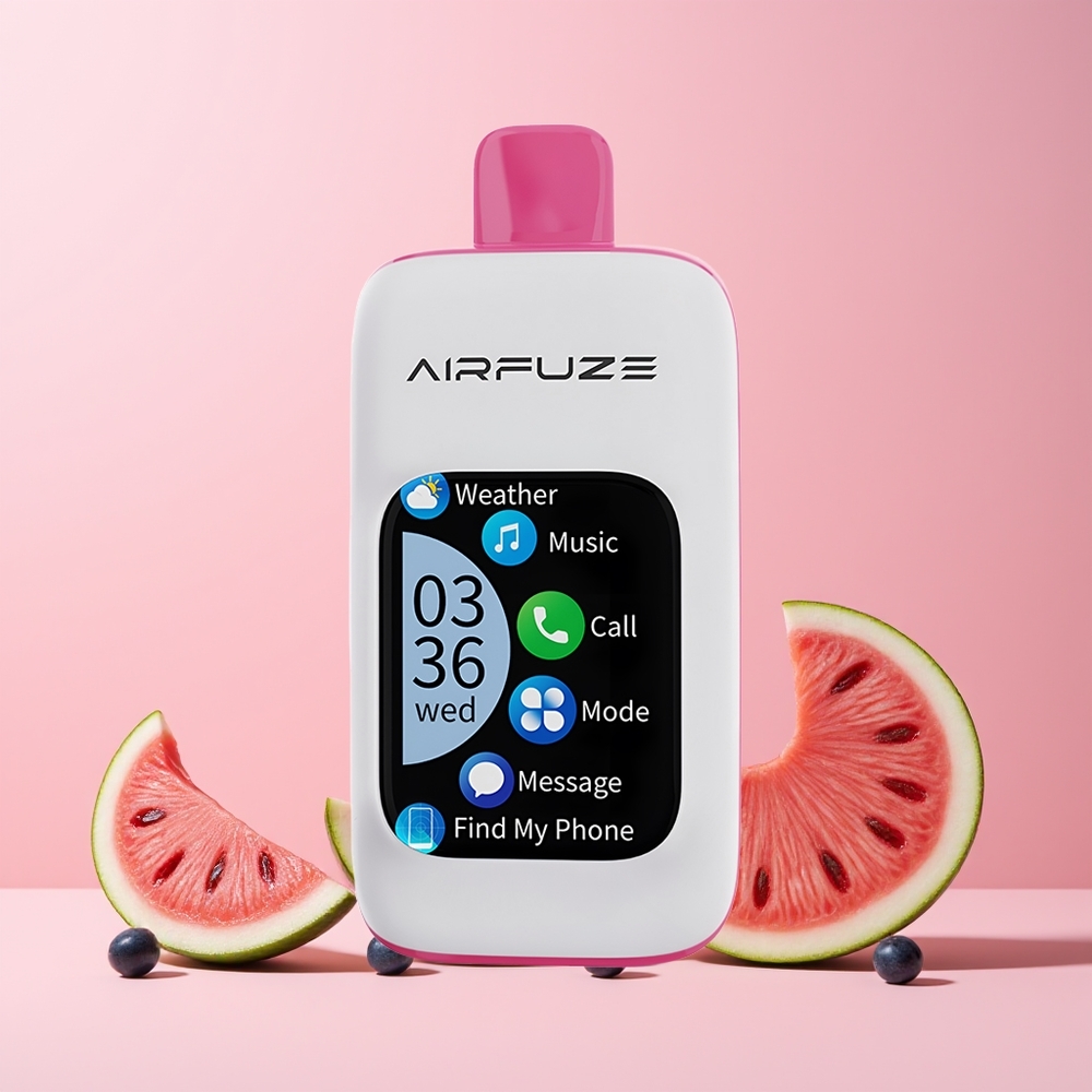 AirFuze Smart 30000 Puffs Norge Engros Blåbær Vannmelon 2.01"TFT 900mAh Type-C