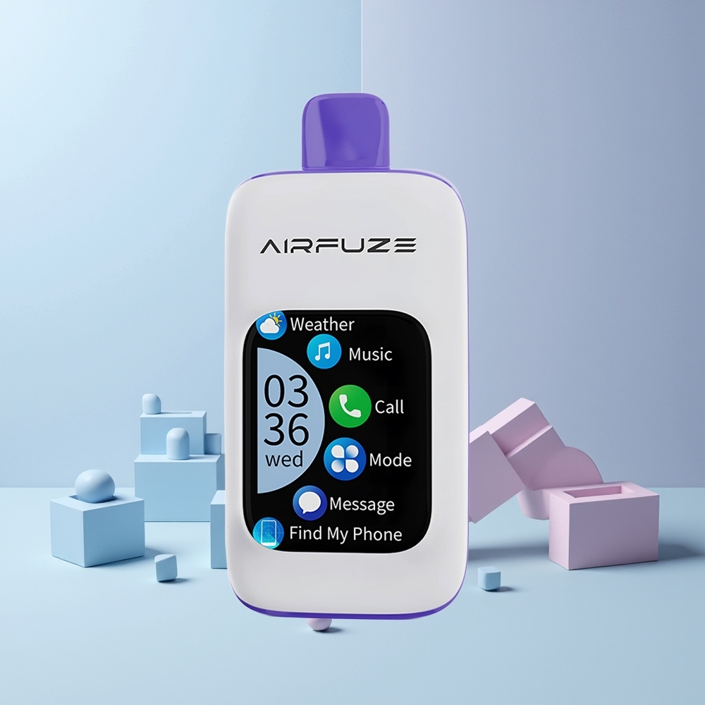 AirFuze Smart Pro 40000 Puffs Norge Engros 900mAh 20ML Blå Bringebær Is