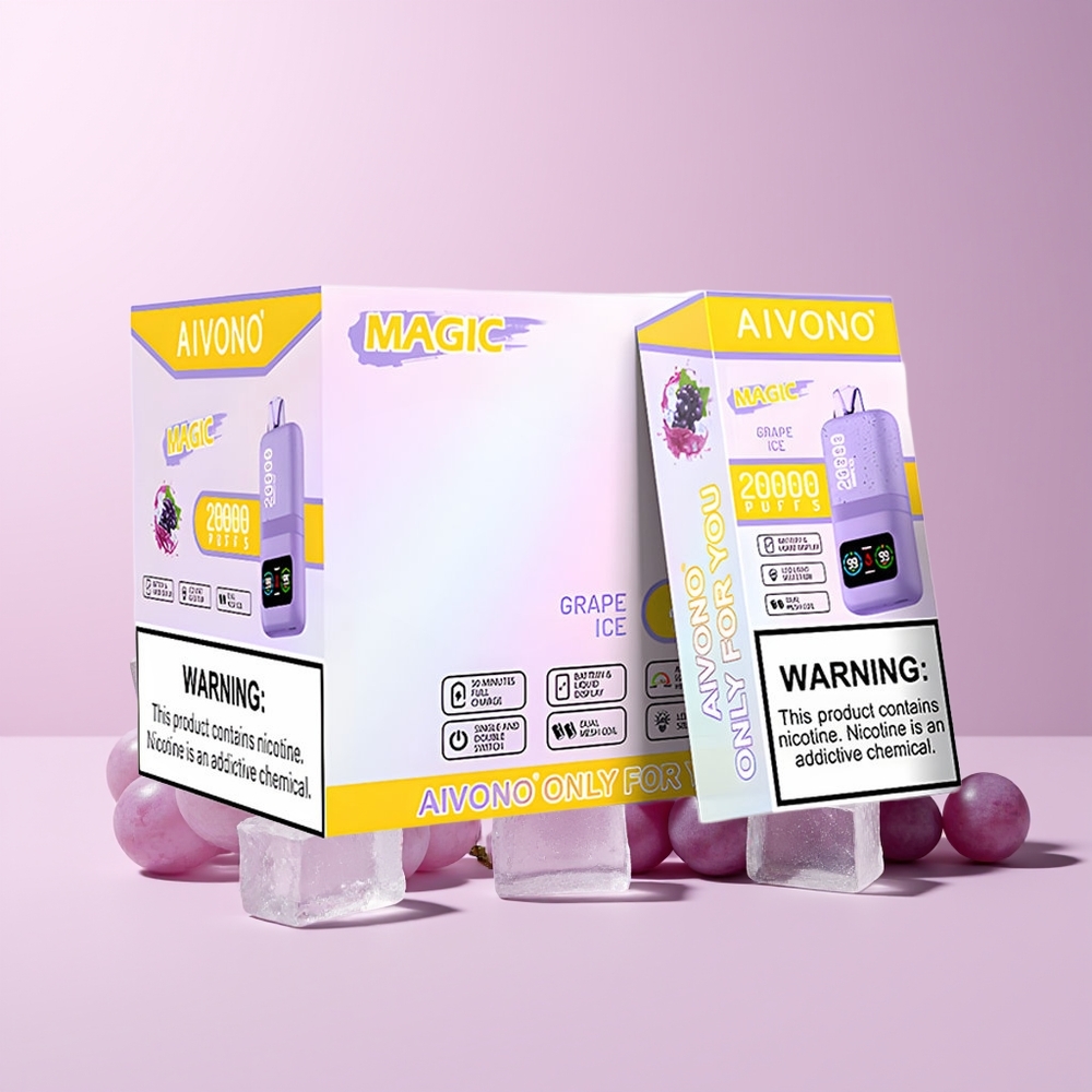Aivono Aim Magic 20000 Puffs Dual Mesh LCD Norge Engros Drueis