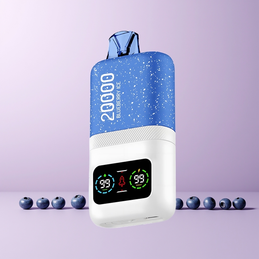 Aivono Aim Magic 20000 Puffs Norge Engros Blåbær Is Dual Mesh LCD Type-C