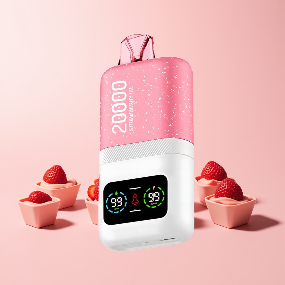 Aivono Aim Magic 20000 Puffs Norge Engros Jordbær Is Dual Mesh LCD Type-C