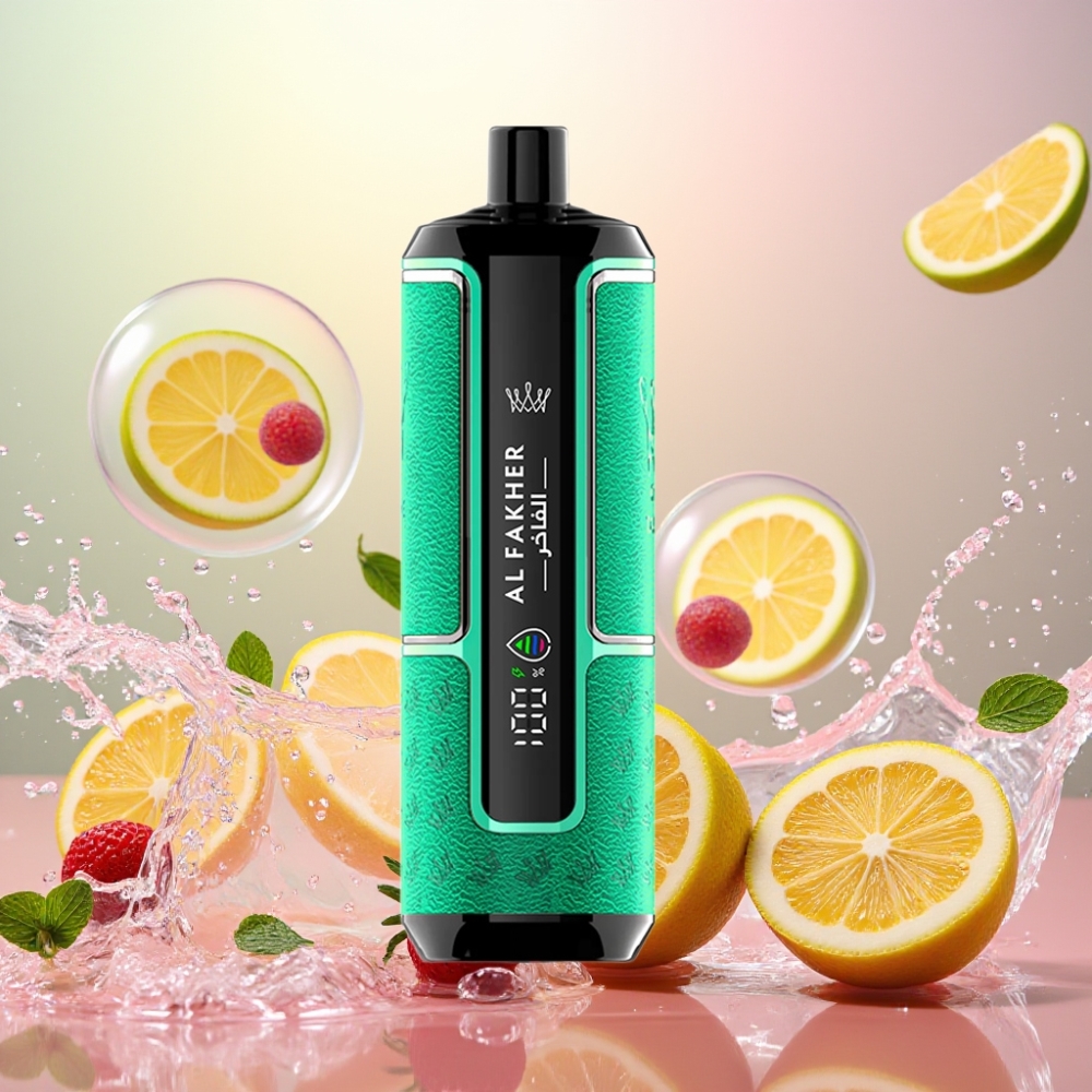 Al Fakher Crown Bar 15K Hypermax Engangs Vape Kit Sitron Mynte Norge Engros 22ml 15K Puffs