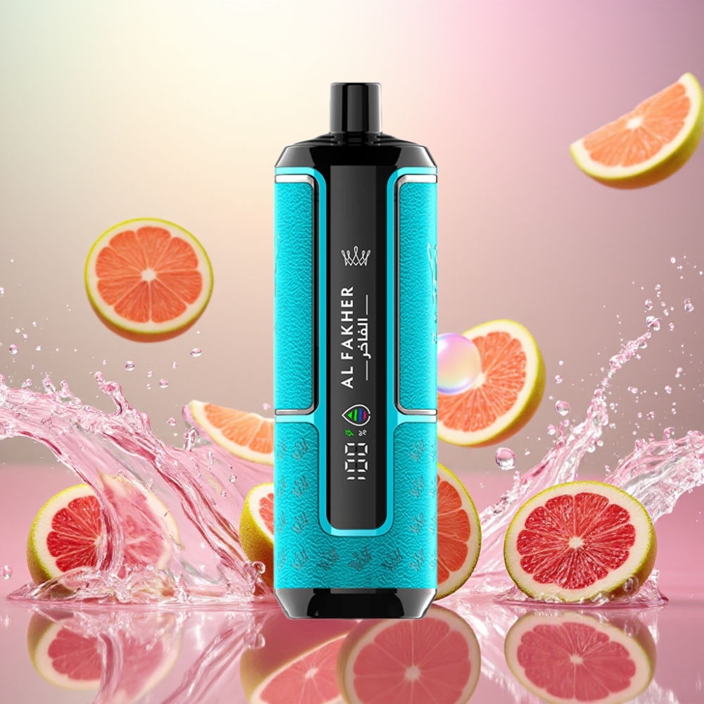 Al Fakher Crown Bar 15K Hypermax Engangs Vape Kit Tygge Mynte Norge Engros 22ml 600mAh Type-C