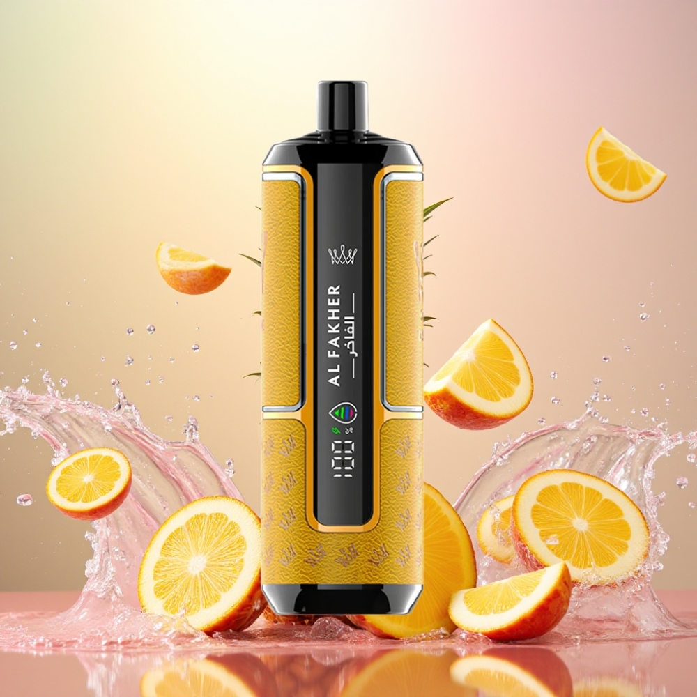 Al Fakher Crown Bar 15K Hypermax Engangs Vape Norge Engros 22ml 600mAh Mango Ananas