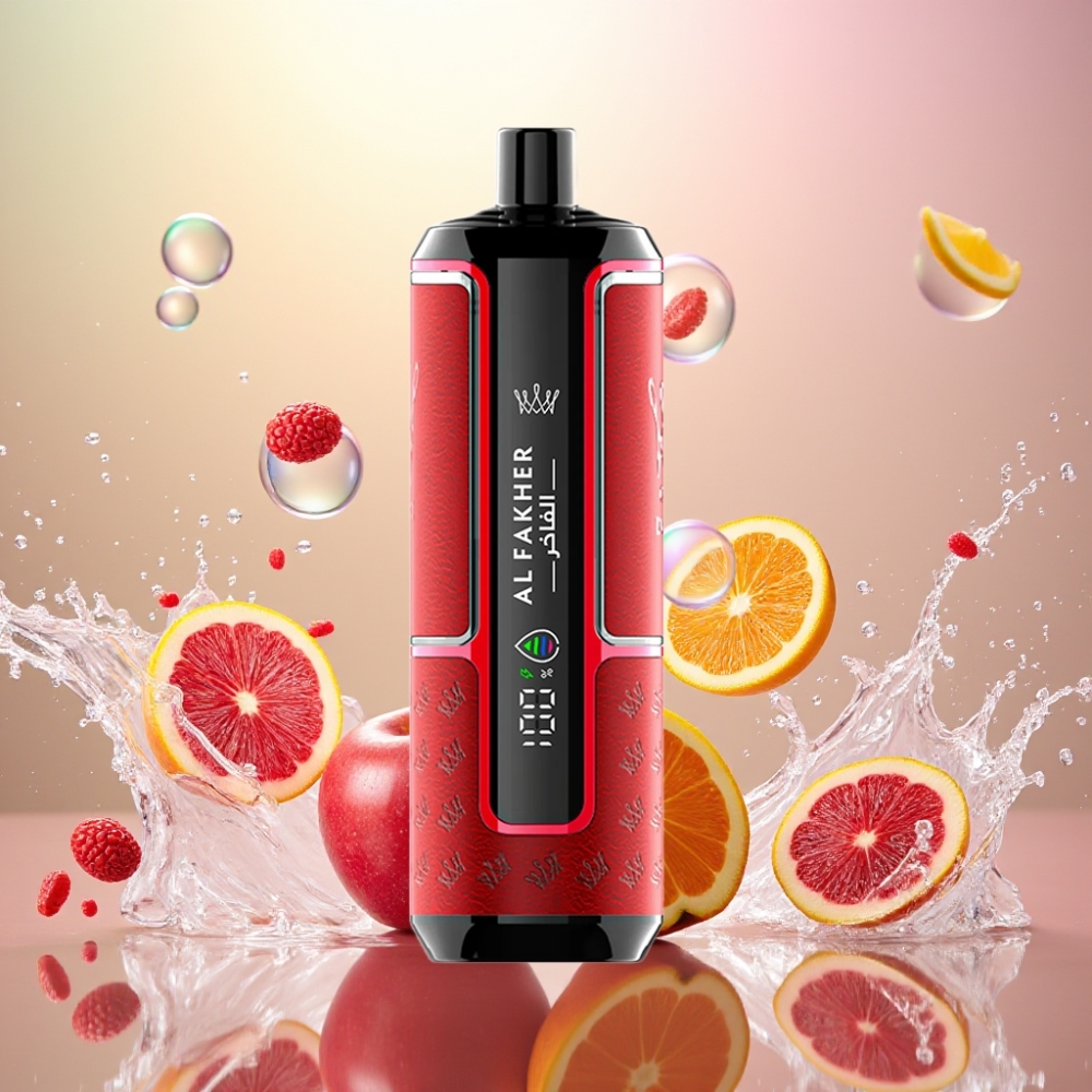 Al Fakher Crown Bar 15K Hypermax Engangs Vape Norge Engros To Epler 22ml 15000 Puffs 600mAh Type-C DTL 20mg