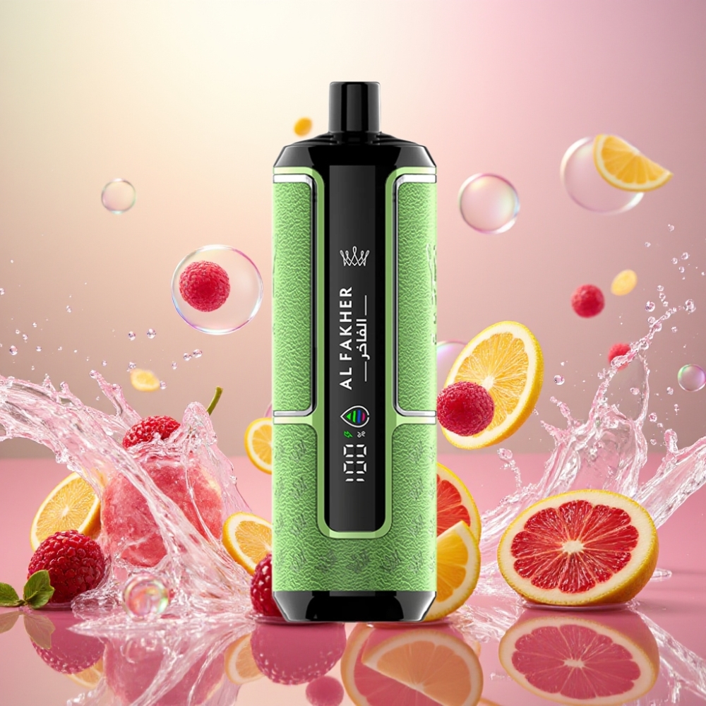 Al Fakher Crown Bar 15K Hypermax Engros Norge Direkte-til-lunge 22ml Type-C 600mAh