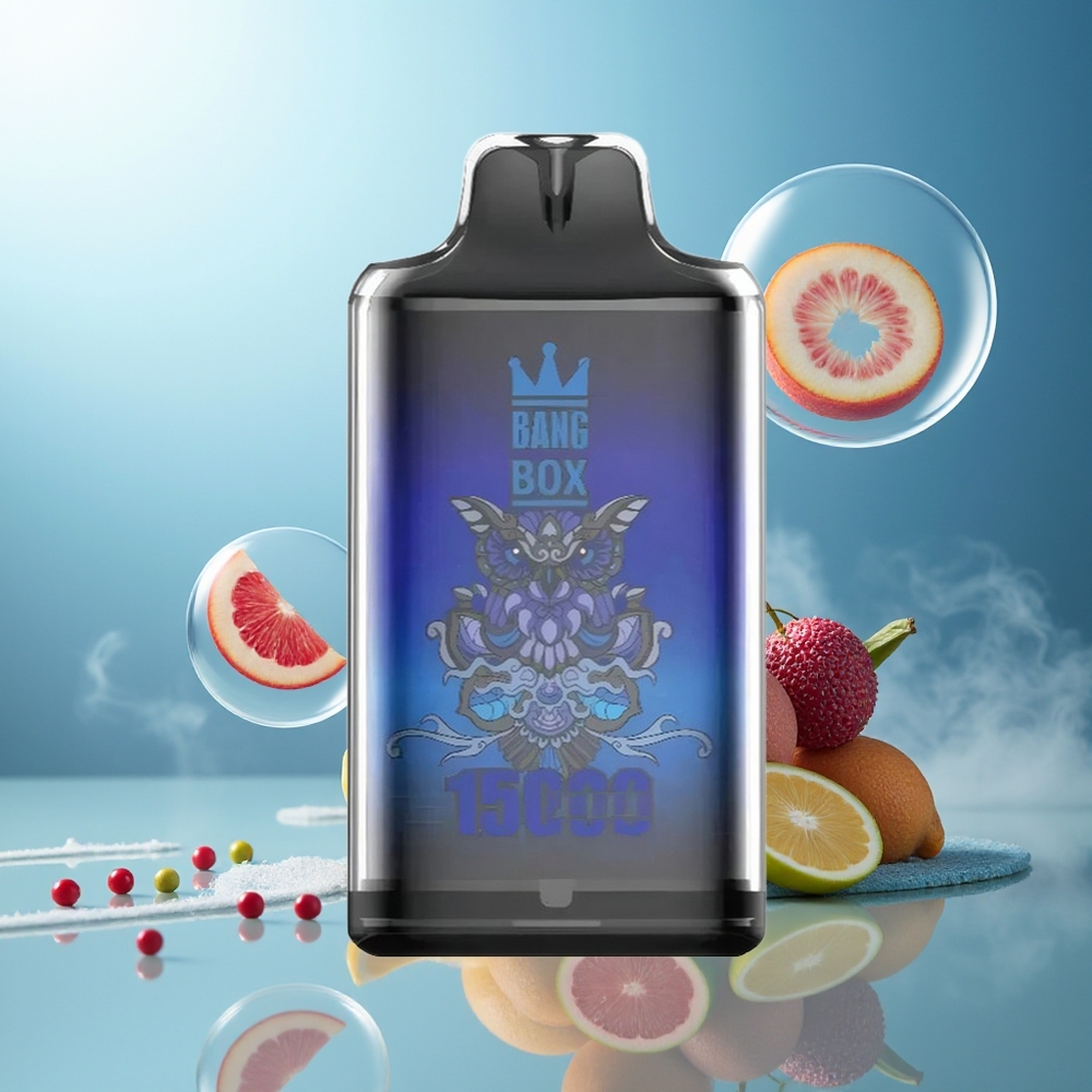 Bang Box King 15000 Puffs Engros Norge 23ml 650mAh TYPE-C Mr Blå