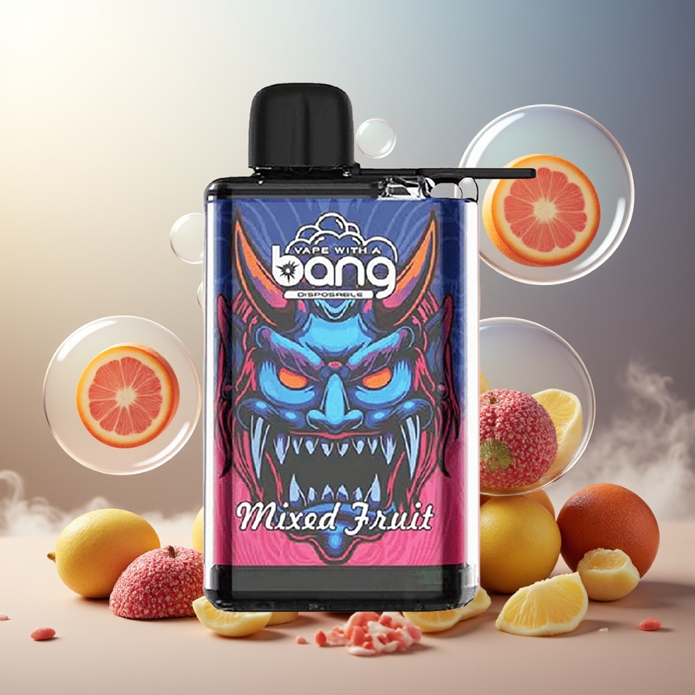 Bang 28000 Puffs Engangs Vape Blandet Frukt Norge Engros 0% Nikotin 30ml