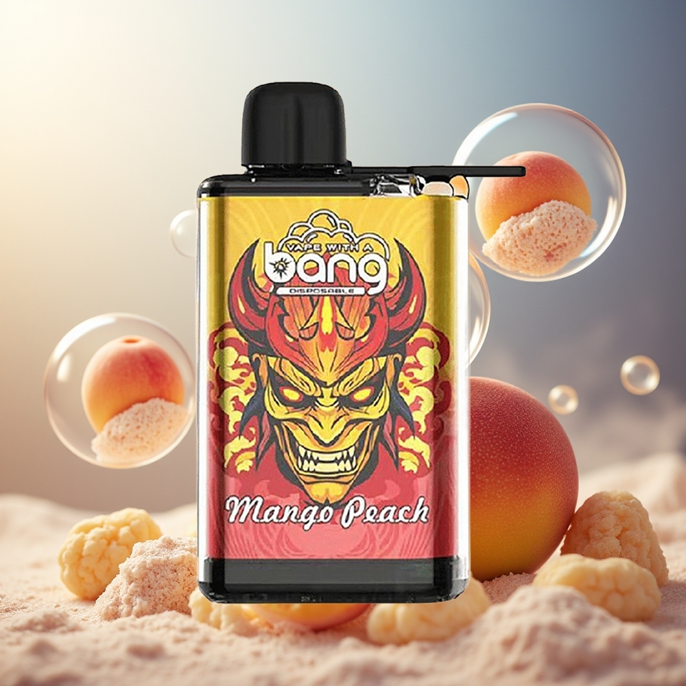 Bang 28000 Puffs Norge Engros 30ml Mango Fersken 0% Nikotin 650mAh