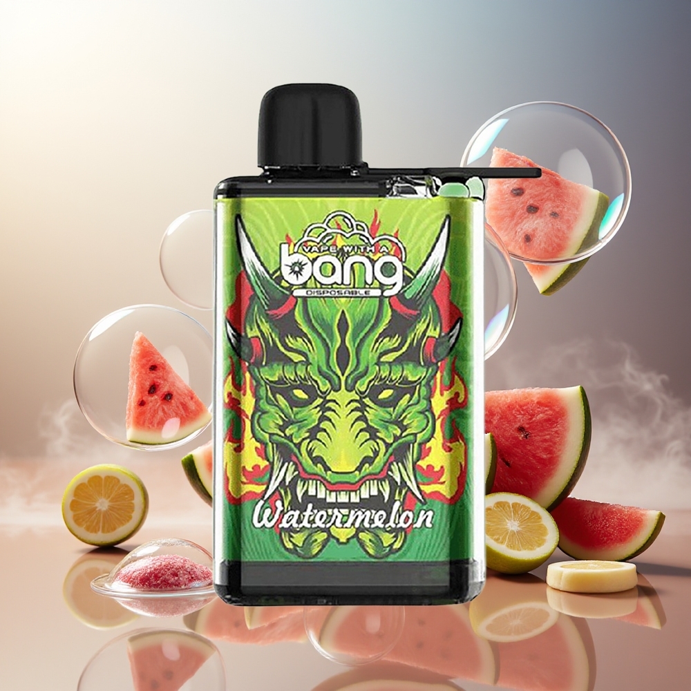 Bang 28000 Puffs Norge Engros Vannmelon 0% Nikotin 650mAh 30ml