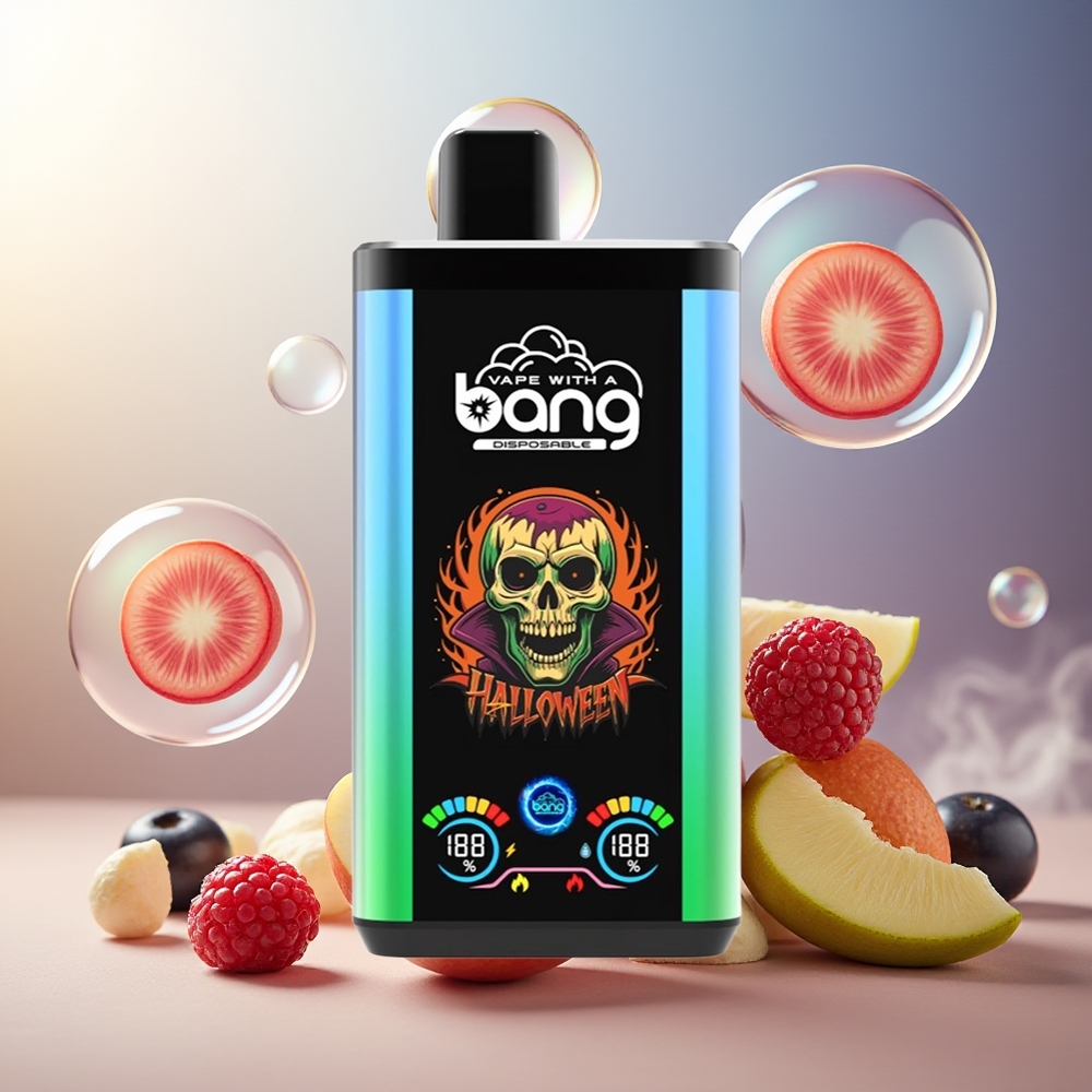 Bang 30K Pro 30000 Puffs Norge Engros 36ml 550mAh Dual-Smak Sur Eple & Blåbær Bringebær