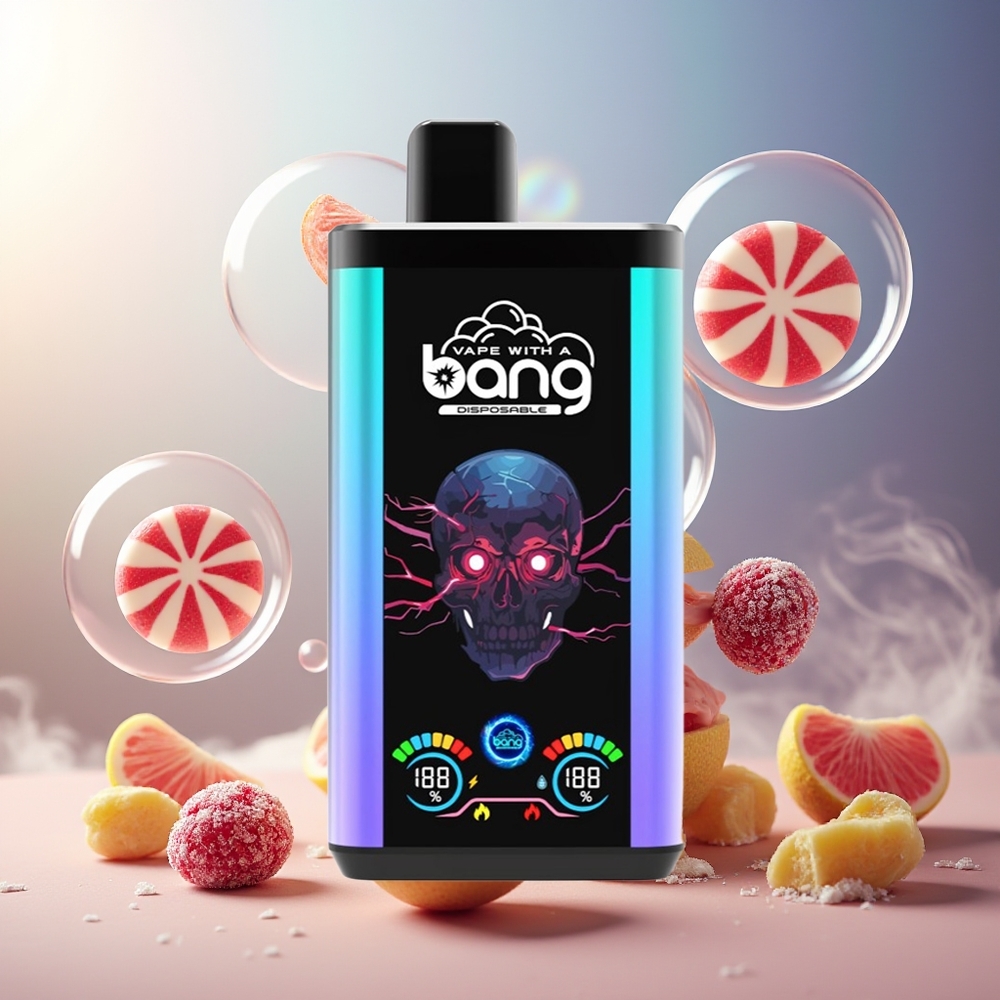Bang 30K Pro 30000 Puffs Norge Engros 36ml Dual-Smak Peppermynteis & Trippelbær