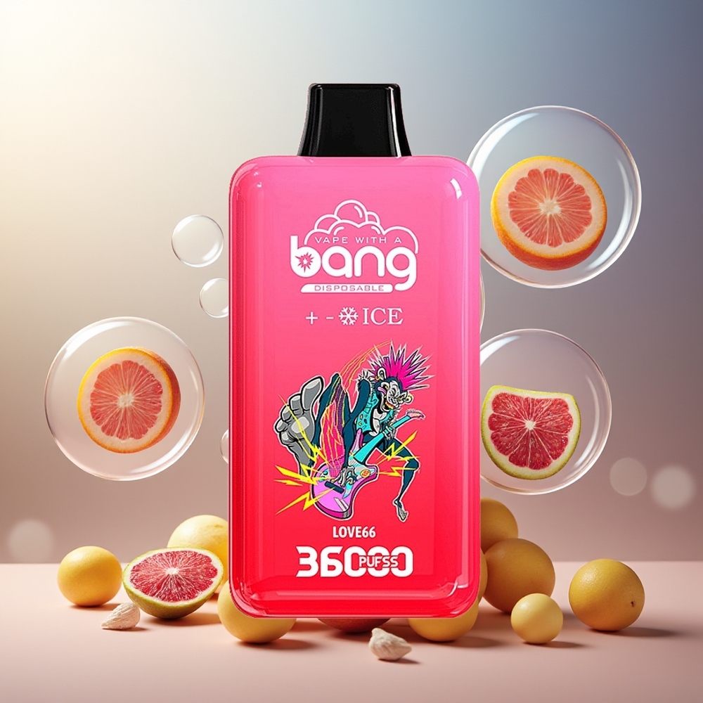 Bang 36000 Ice Level Iskald Norge Engros 36ml 850mAh 5% Mesh Disposable