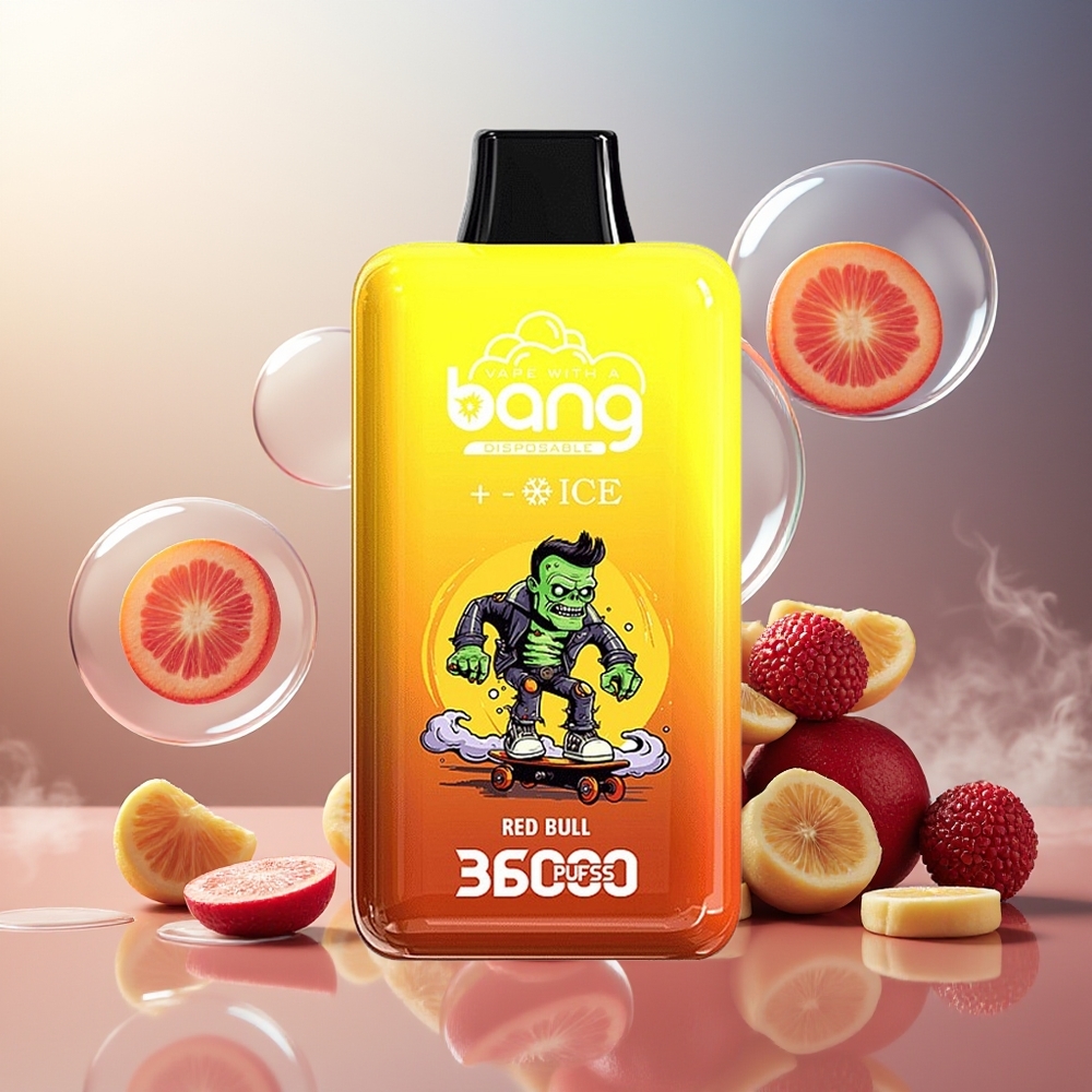 Bang 36000 Ice Level Isnivå Engangsdevice Norge Engros 36ml 850mAh