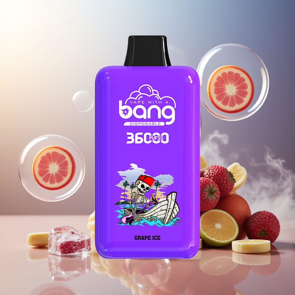 Bang 36000 Power Engangs Vape Drue Is Norge Engros 36ml 36000 Puffs 5%