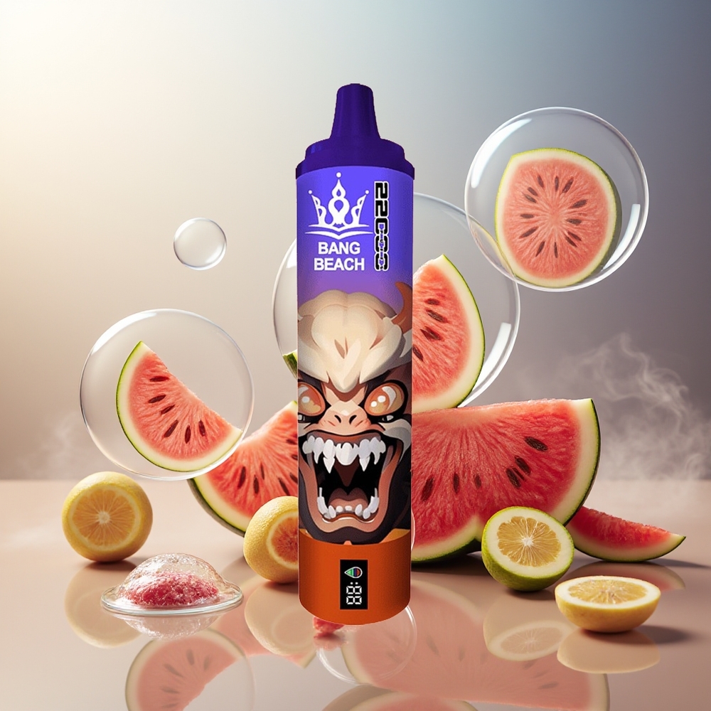 Bang Beach 22000 Puffs Norge Engros 36ml 650mAh Vannmelon Is