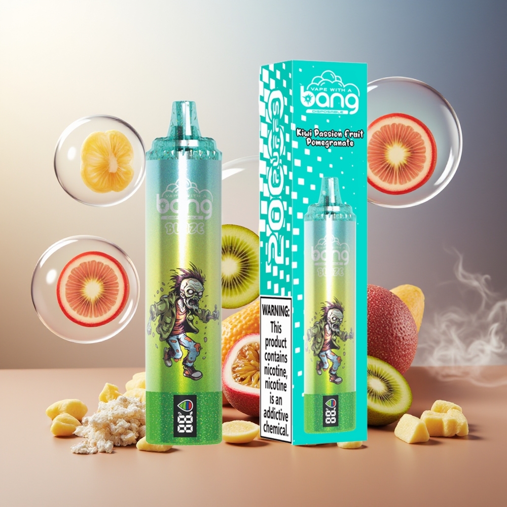 Bang Blaze Tornado 20000 Puffs Norge Engros Type-C Justerbar Luftstrøm Kiwi Pasjonsfrukt Guava