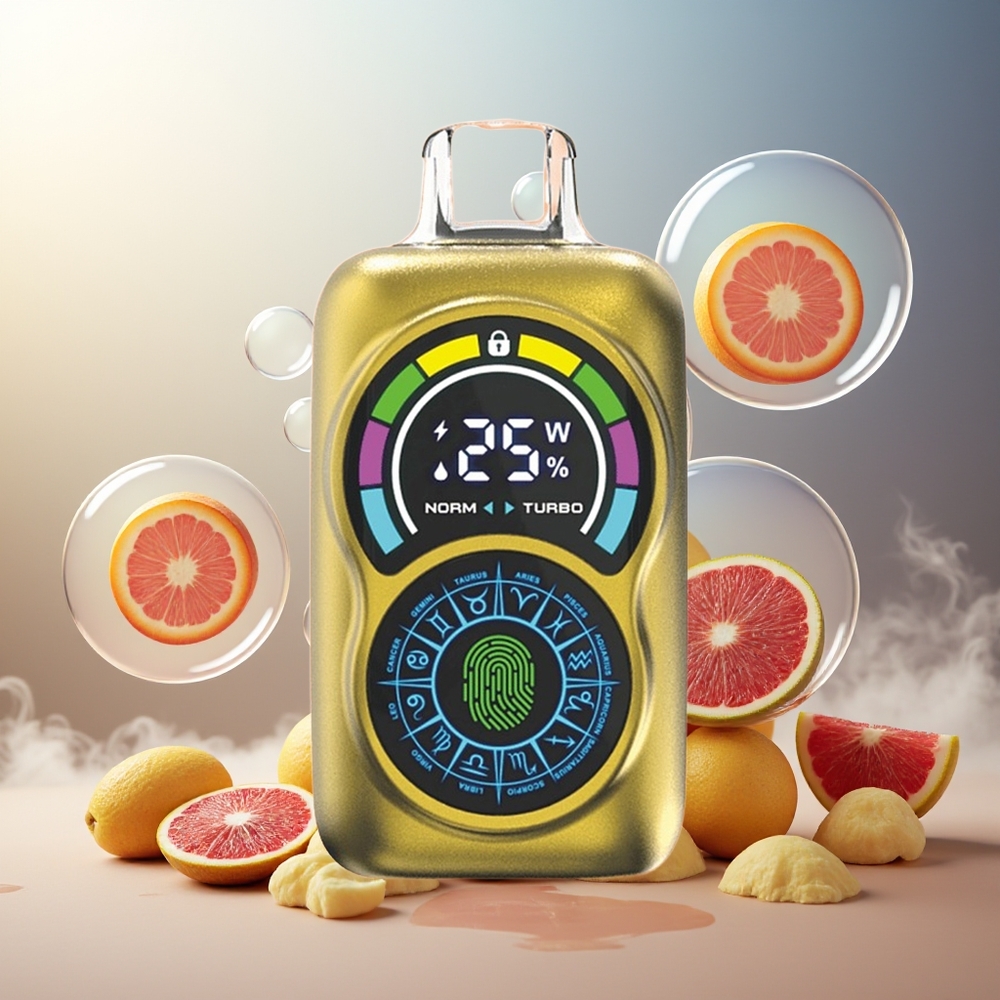 Bang King Constellation 36000 Puffs Norge Engros Tropisk Frukt 650mAh 30ml Type-C Luftstrøm