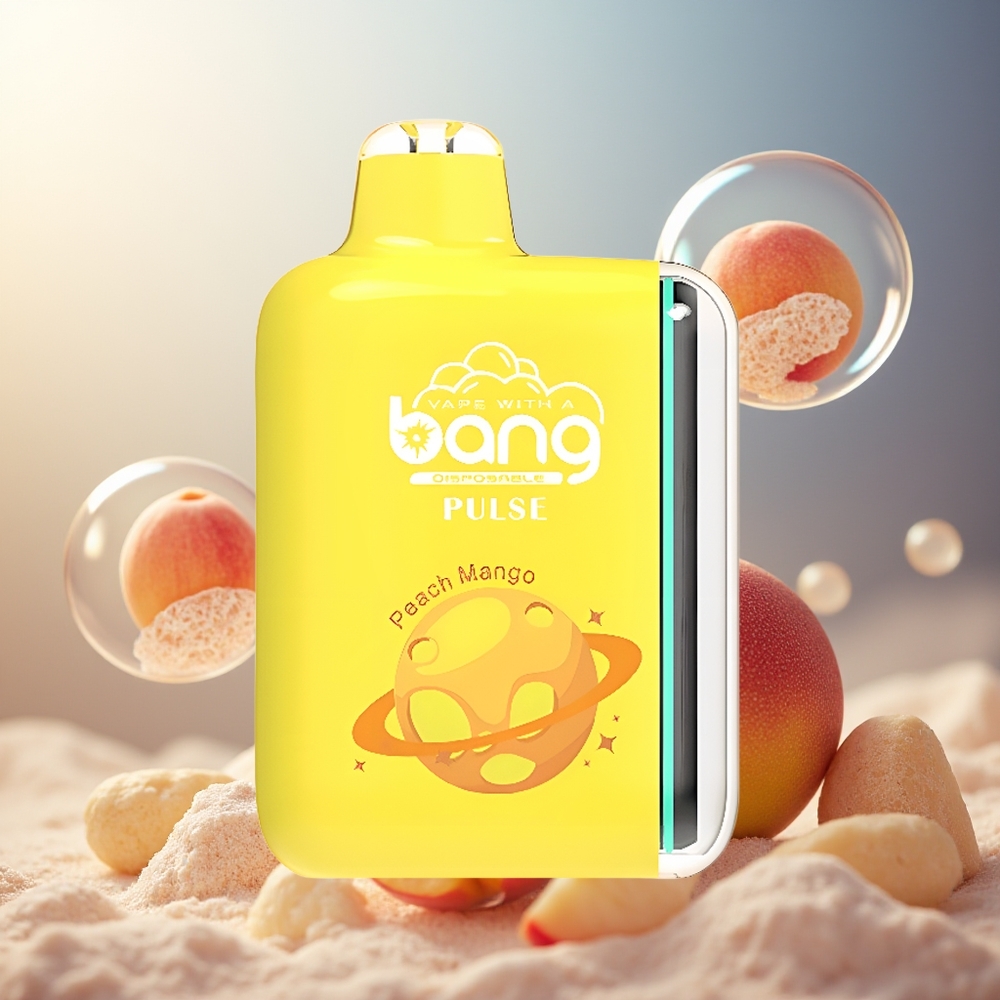 Bang Pulse 18000 Puffs Norge Engros Type-C 650mAh Fersken Mango