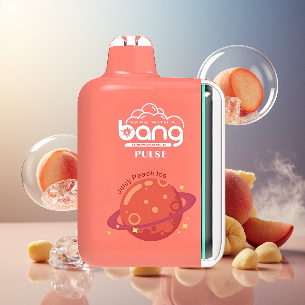 Bang Pulse 18000 Puffs Norge Engros Type-C 650mAh Juicy Peach Is