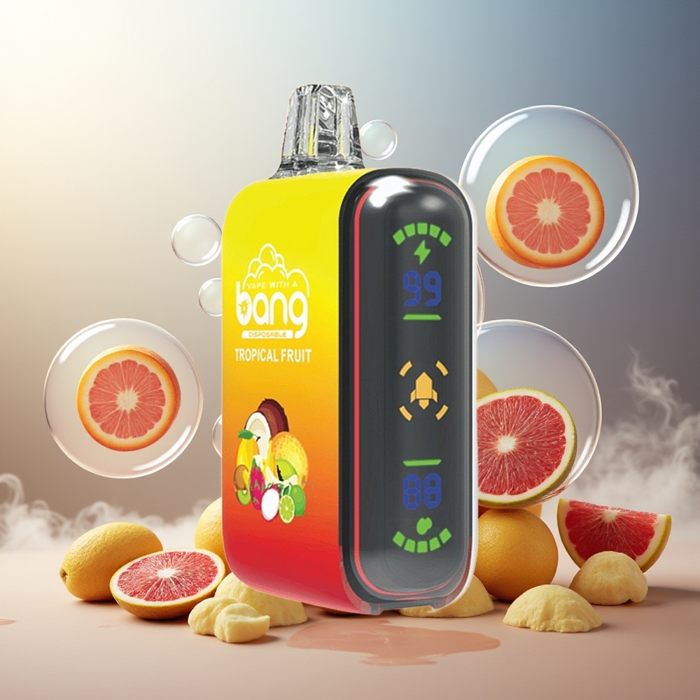 Bang Rocket 18000 Puffs Norge Engros Tropisk Frukt 26ml 650mAh