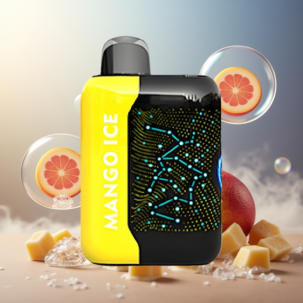 Bang Starry 25000 Puffs 28ml 800mAh Type-C Mango Is Norge Engros