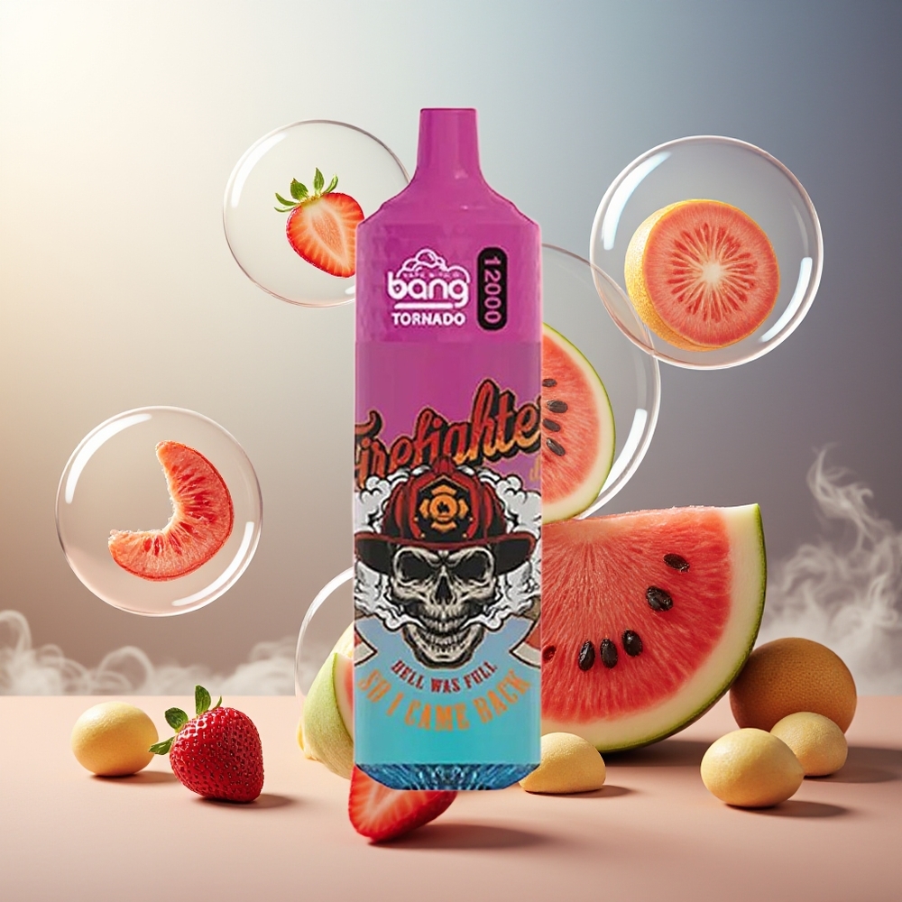 Bang Tornado 12000 Puffs 23ml 650mAh Norge Engros Jordbær Vannmelon Melon