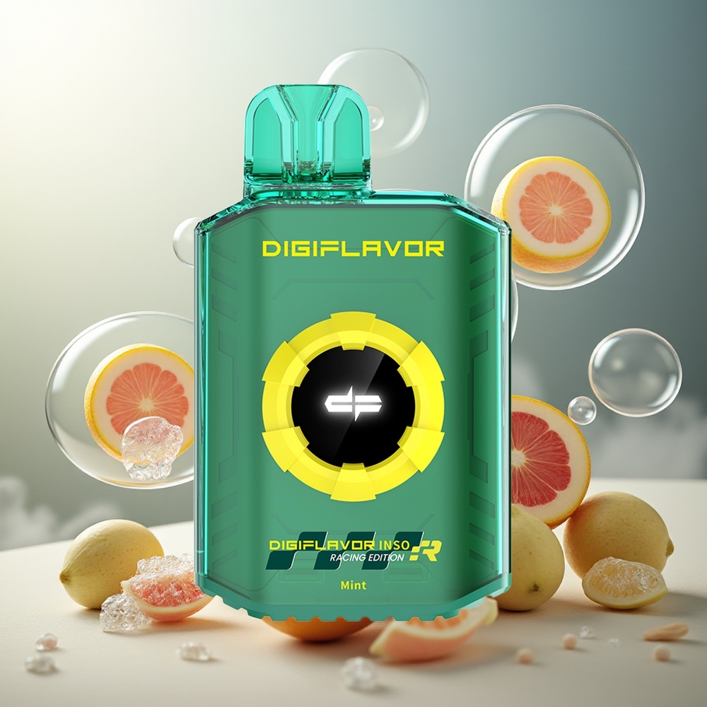 Digiflavor INSO 700 Puffs Engangsdamp Dual-Mesh 2% Norge Engros Mynte