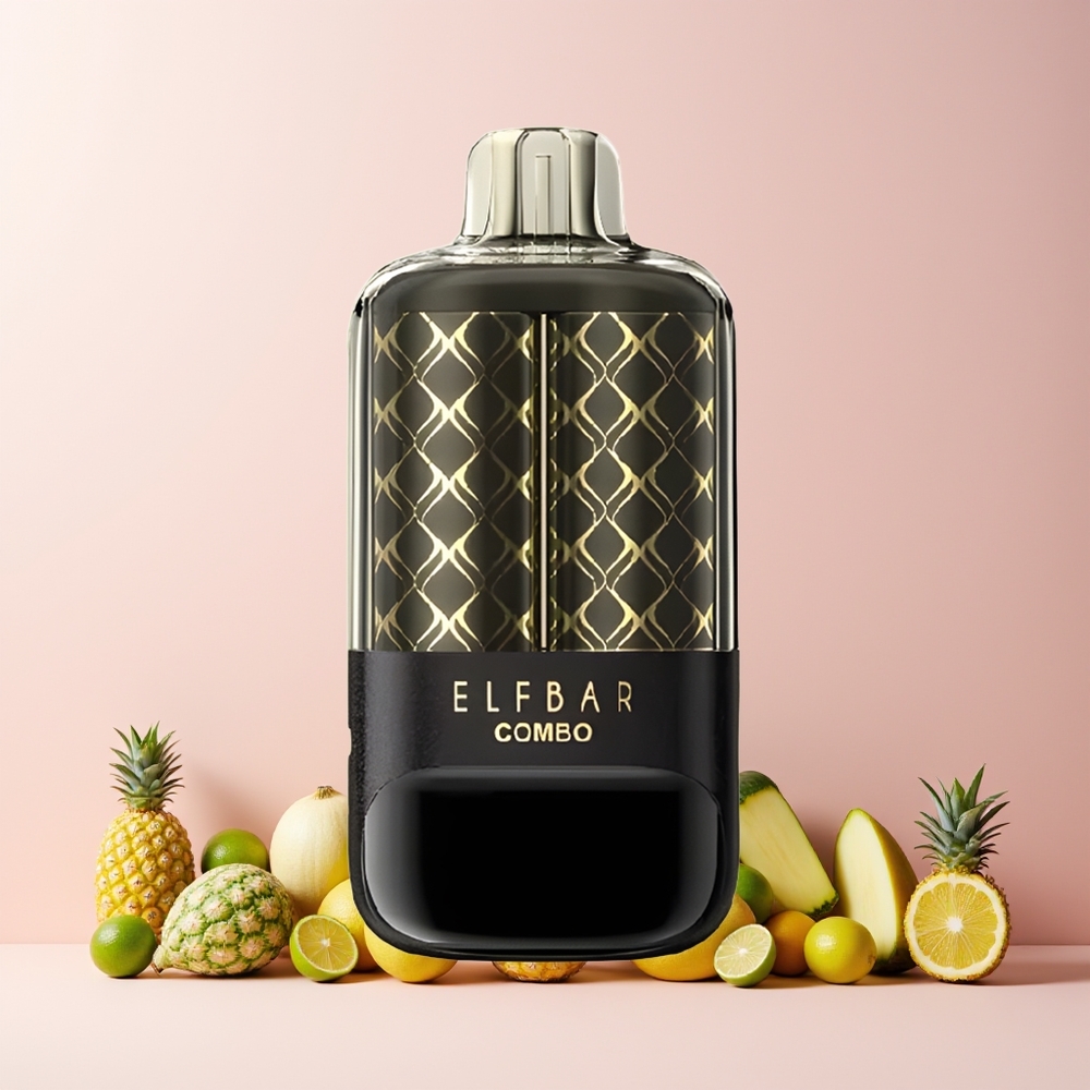 ELF BAR COMBO 25000 Puffs Engangs Vape Lime & Ananas Norge Engros 700mAh Type-C
