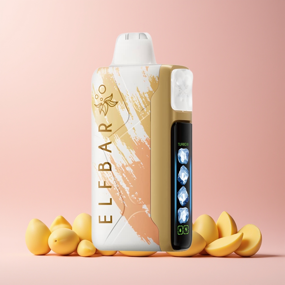 ELF BAR Ice King 40000 Puffs Norge Engros Justerbar Kjøling Mangomagi 20ml 850mAh LCD