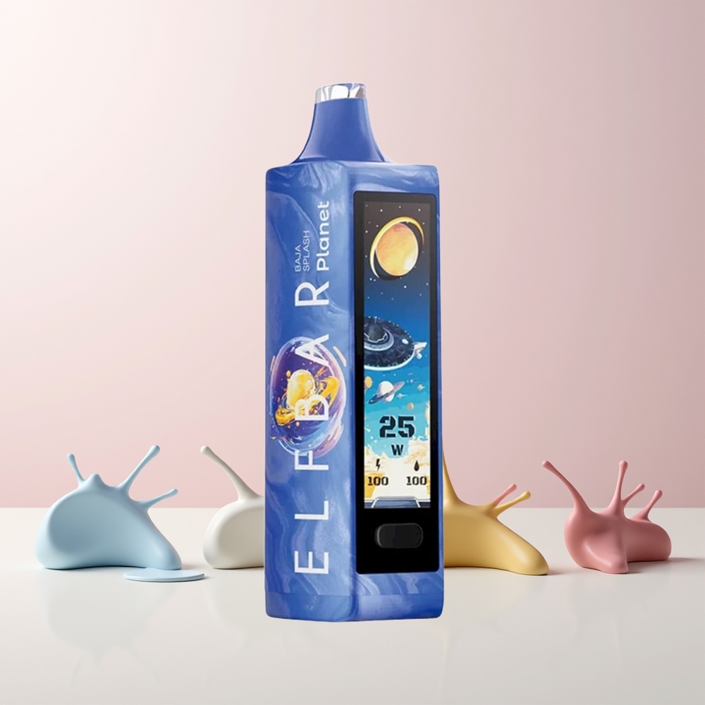 ELF BAR Planet 25000 Puffs Norge Engros Oppladbar Mesh Baja Splash