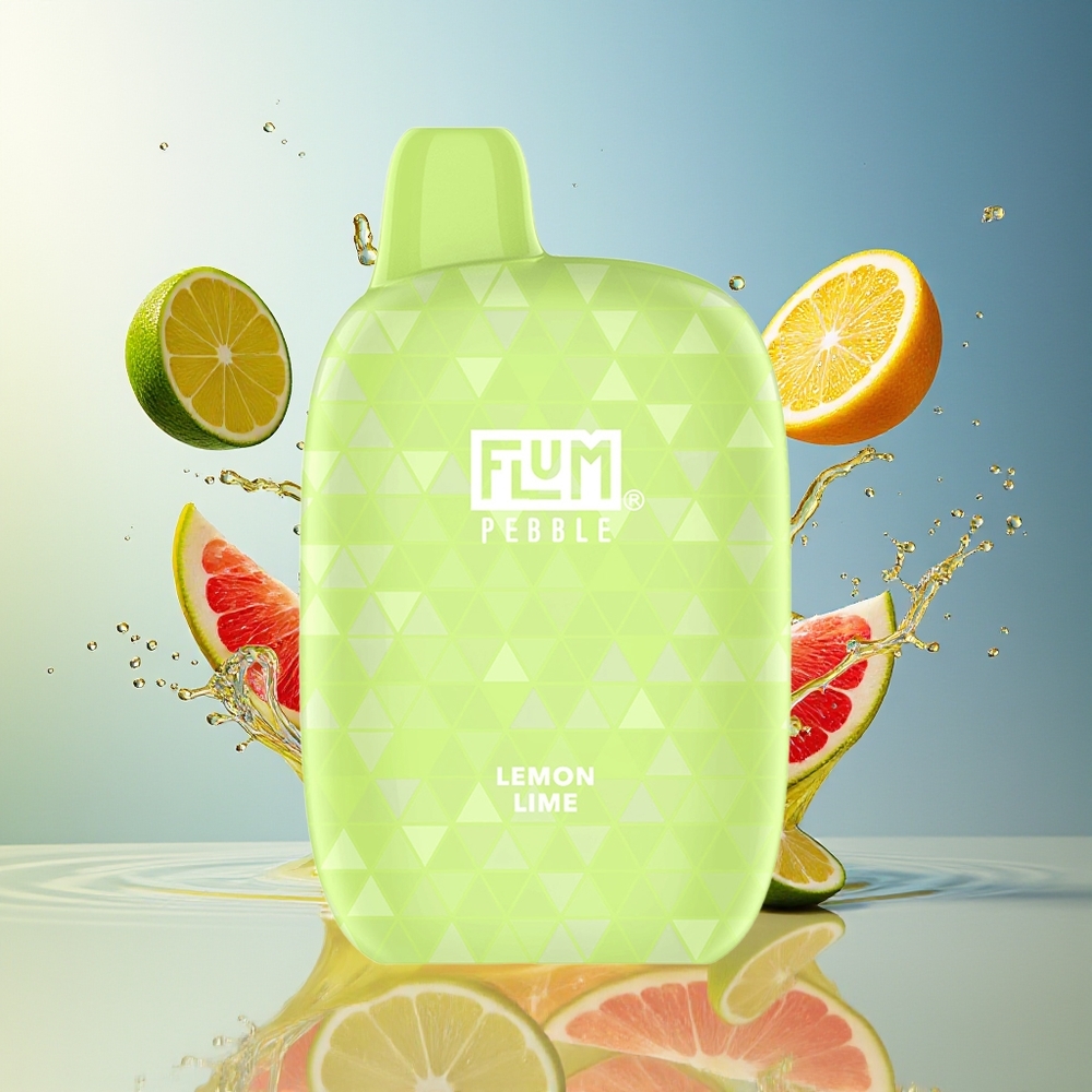 FLUM Pebble 6000 10ml 5% Mesh Type-C Norge Engros Sitron Lime