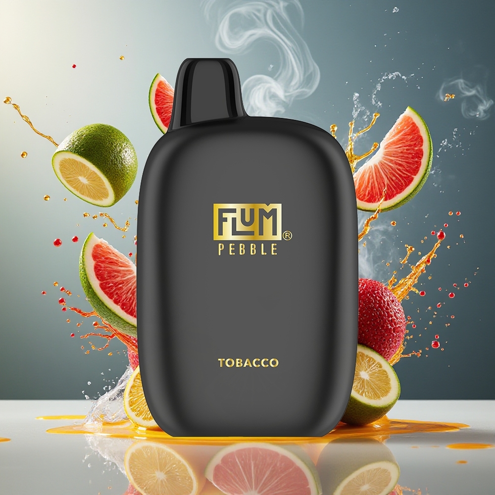 FLUM Pebble 6000 Norge Engros 10ml 5% 500mAh Mesh Coil Type-C