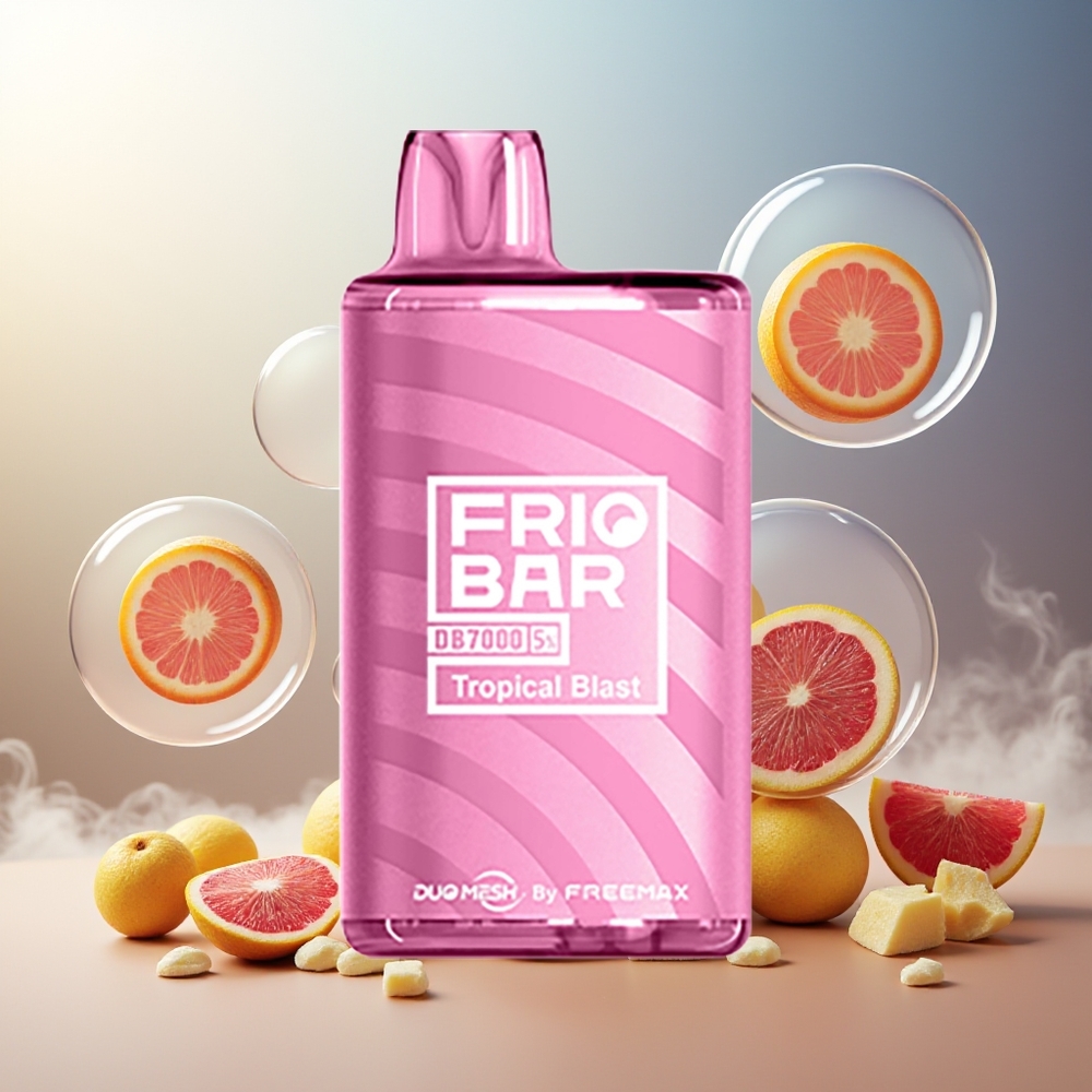 FRIOBAR DB7000 16mL 7000 Puffs Norge Engros Tropisk Blast