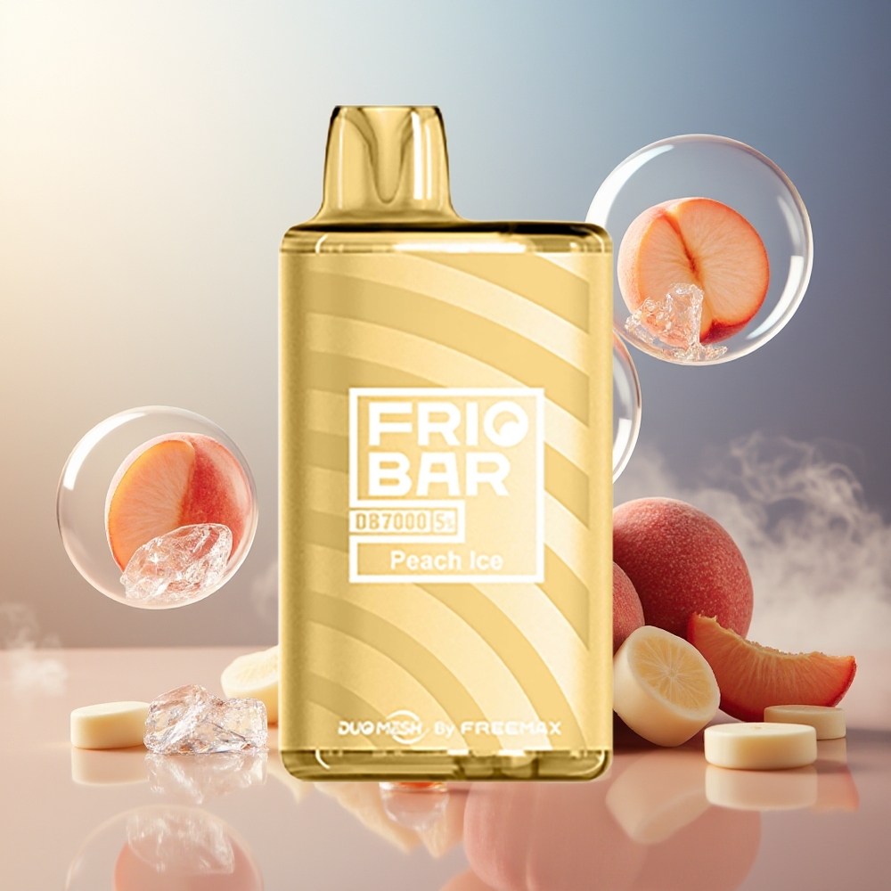 FRIOBAR DB7000 7000 Puffs Norge Engros Fersken Is Disposable Vape