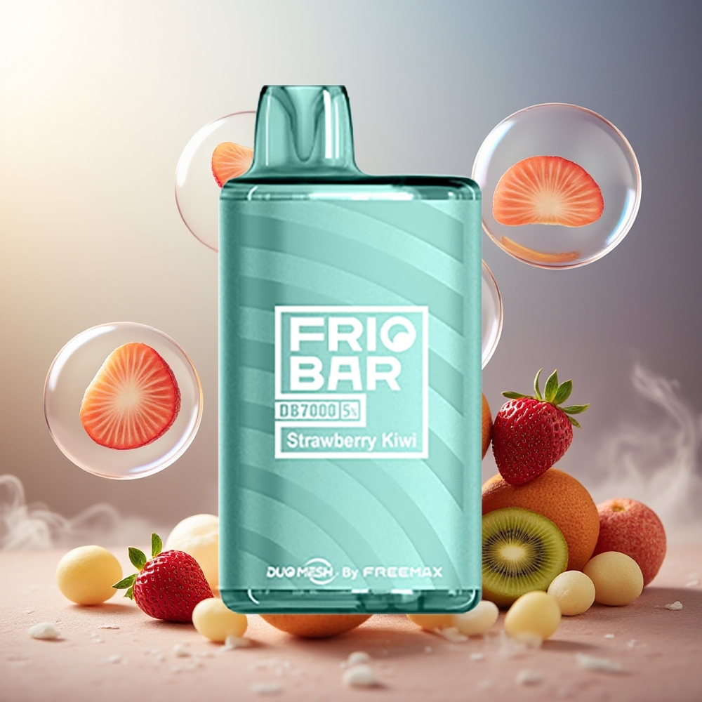 FRIOBAR DB7000 7000-puffs Norge Engros Jordbær Kiwi
