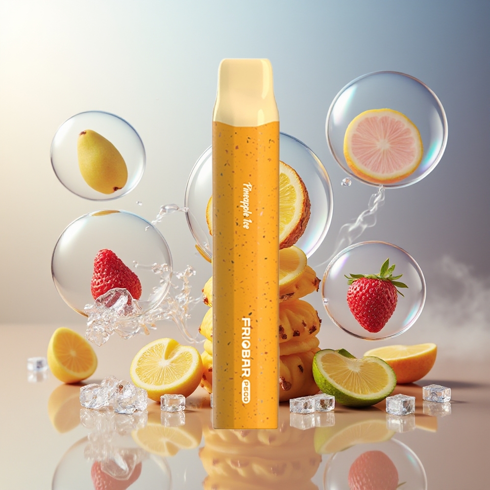 FRIOBAR P600 Engros Norge Engros 600 puffs Ananas Is