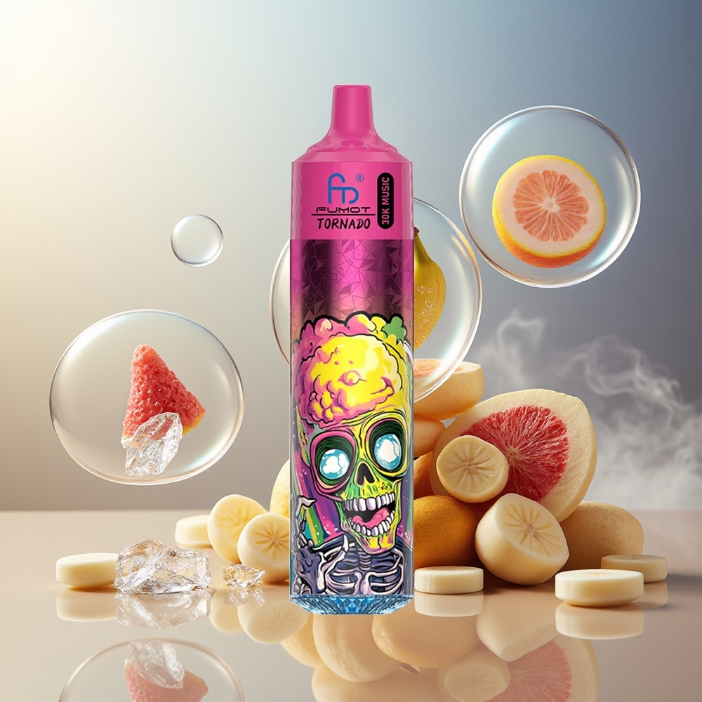 Fumot Randm Tornado 30000 Puffs 30mL 600mAh Norge Engros Bananis