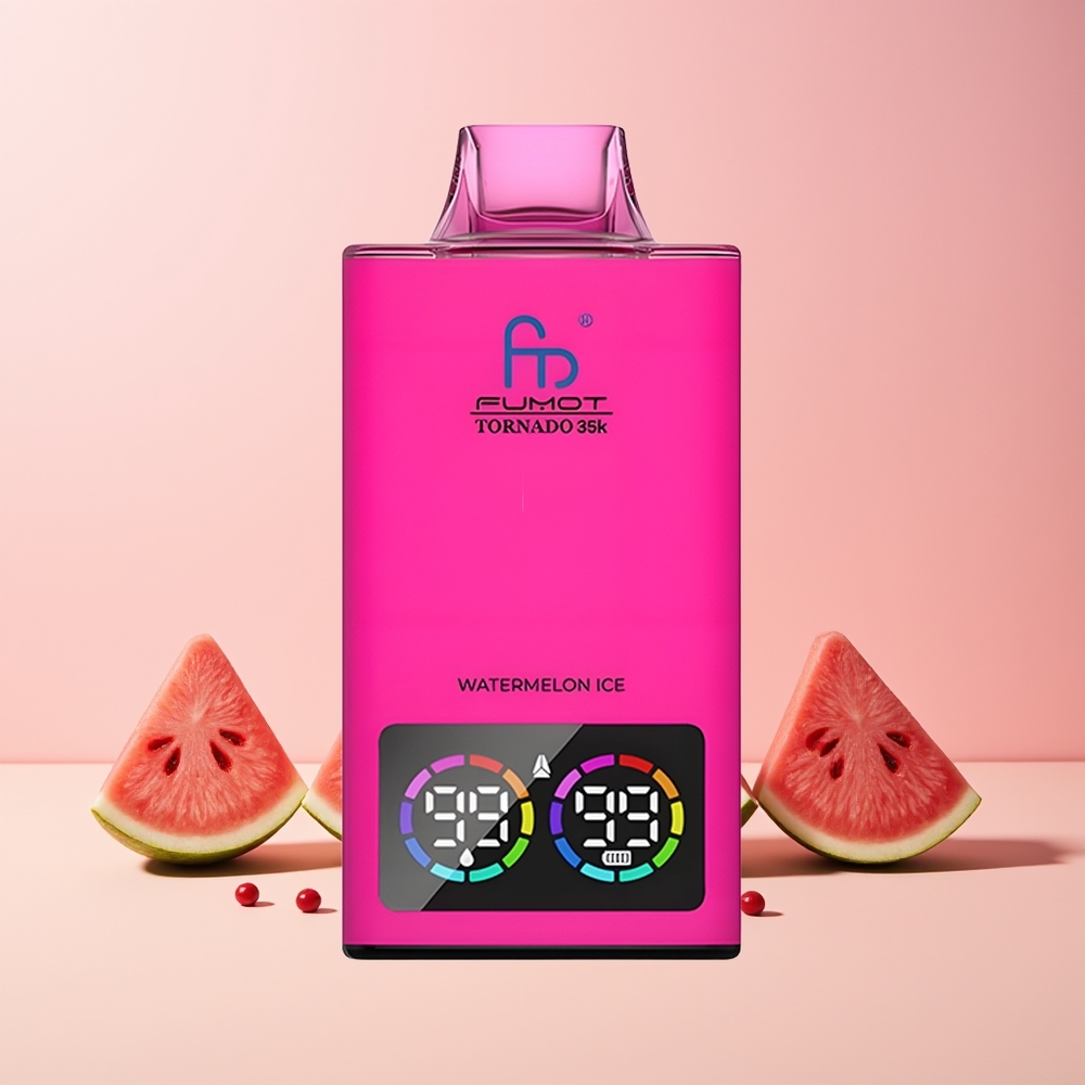 Fumot Tornado 35000 Norge Engros Dual Mesh Coil 700 MAH Vannmelon Is