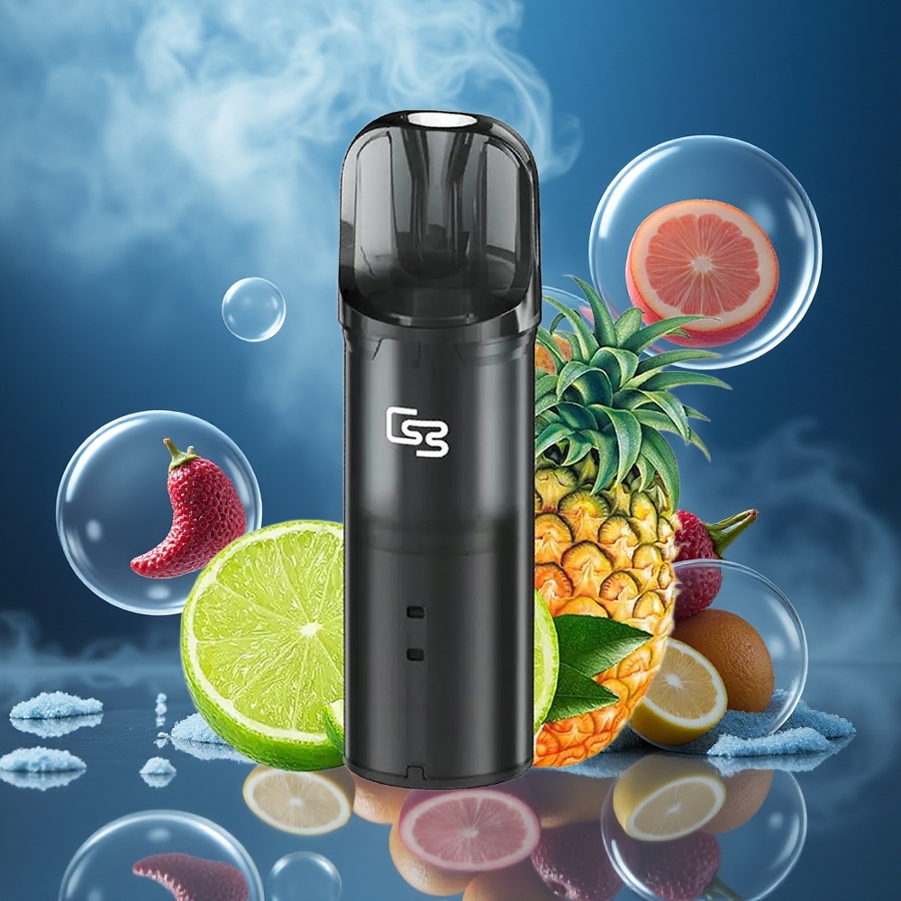GEEK BAR Elite Prefilled 2.0 Aluminium Alloy 650mAh Magnetisk Midnattblå Norge Engros