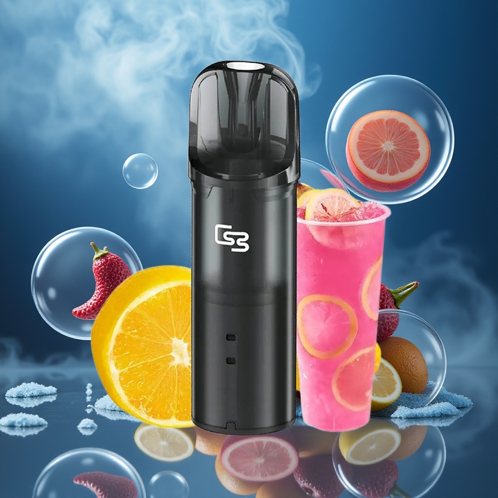 GEEK BAR Elite Prefilled 2.0 Aluminium Alloy 650mAh Magnetisk Midnattblå Norge Engros