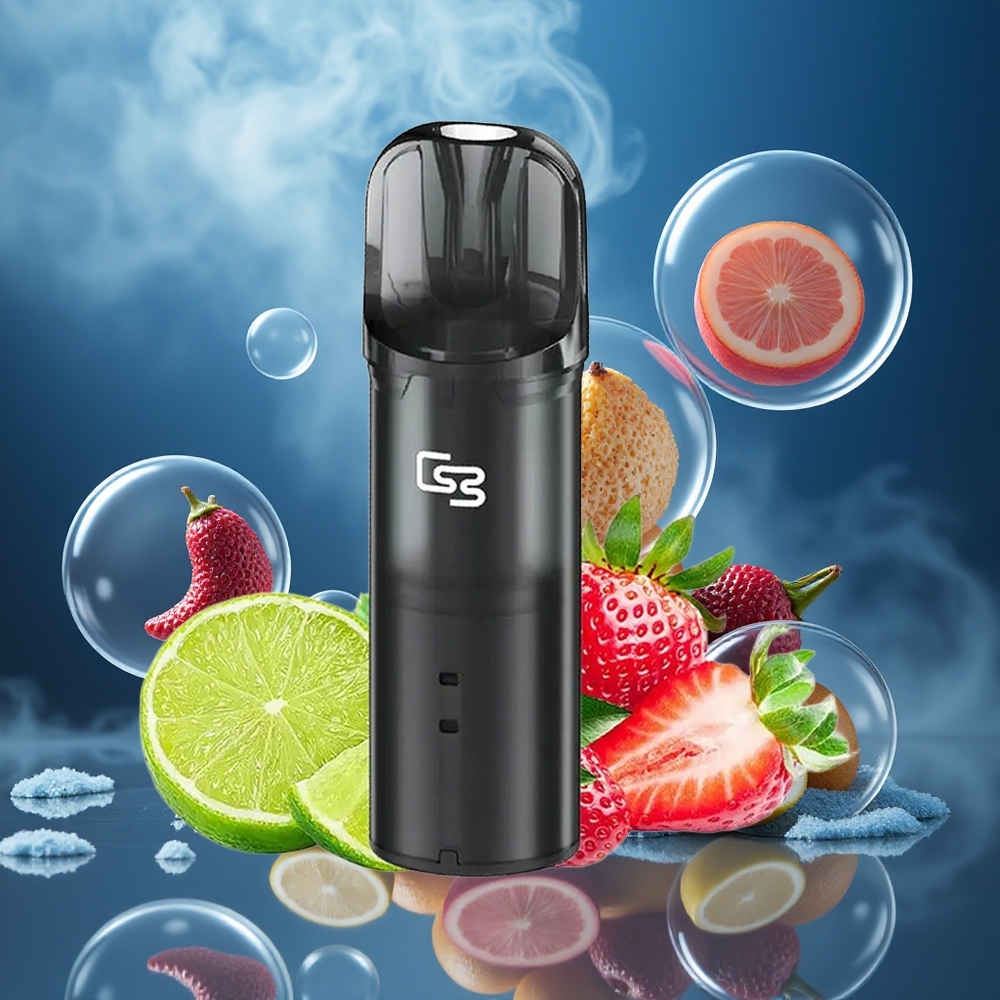 GEEK BAR Elite Prefilled 2.0 Aluminium Alloy 650mAh Magnetisk Midnattblå Norge Engros