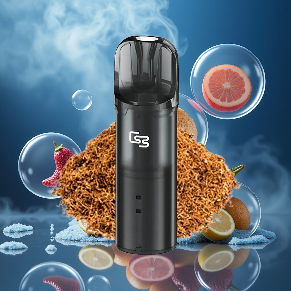 GEEK BAR Elite Prefilled 2.0 Aluminium Alloy 650mAh Magnetisk Midnattblå Norge Engros