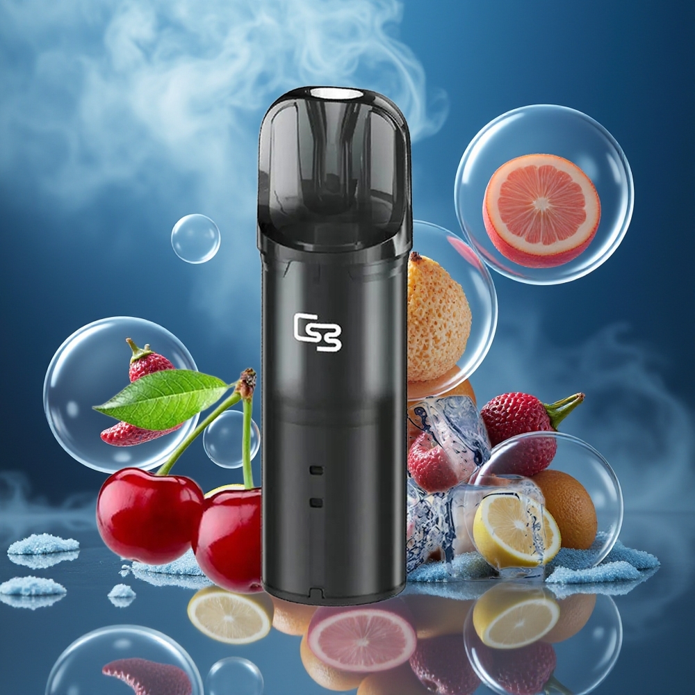 GEEK BAR Elite Prefilled 2.0 Aluminium Alloy 650mAh Magnetisk Midnattblå Norge Engros