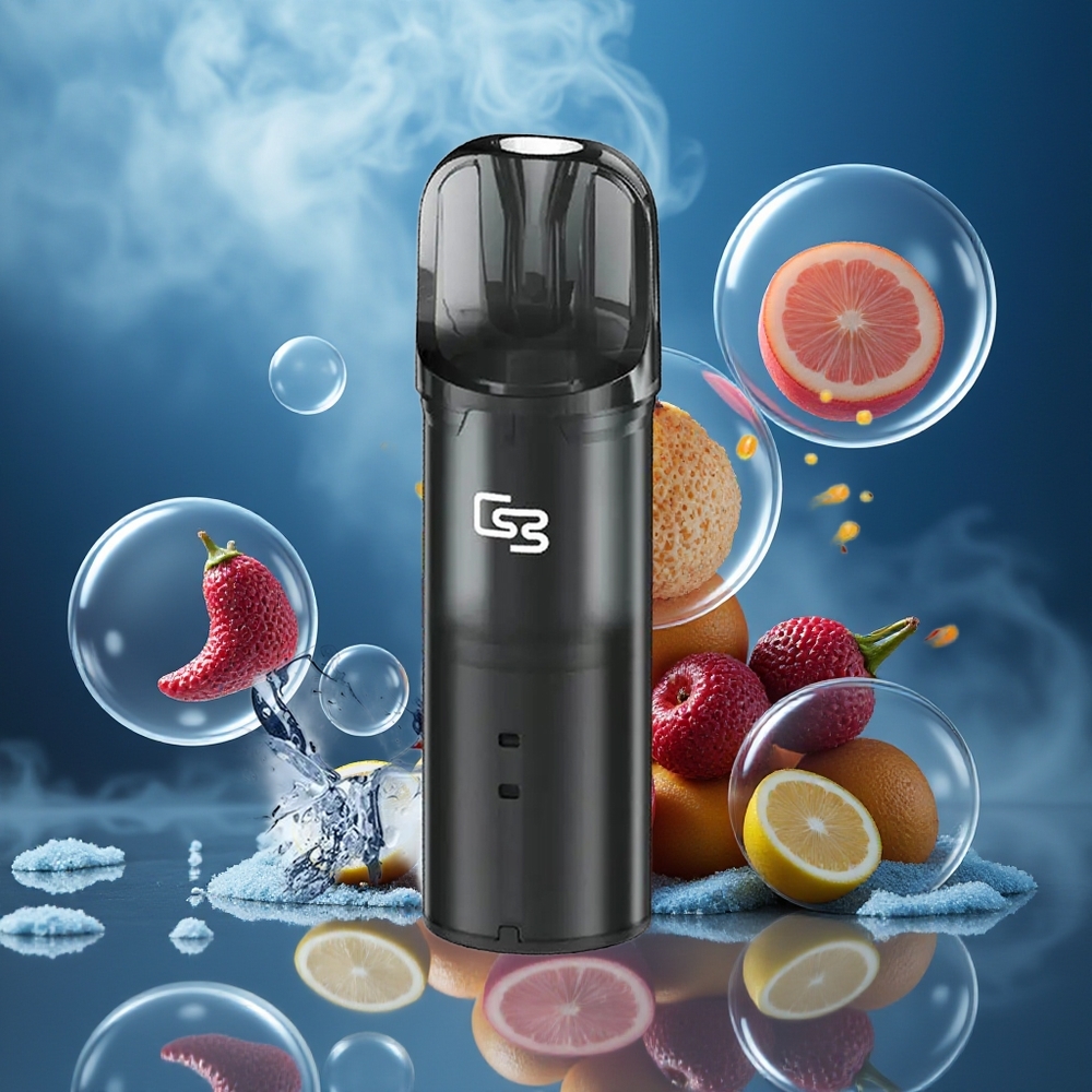 GEEK BAR Elite Prefilled 2.0 Aluminium Alloy 650mAh Magnetisk Midnattblå Norge Engros